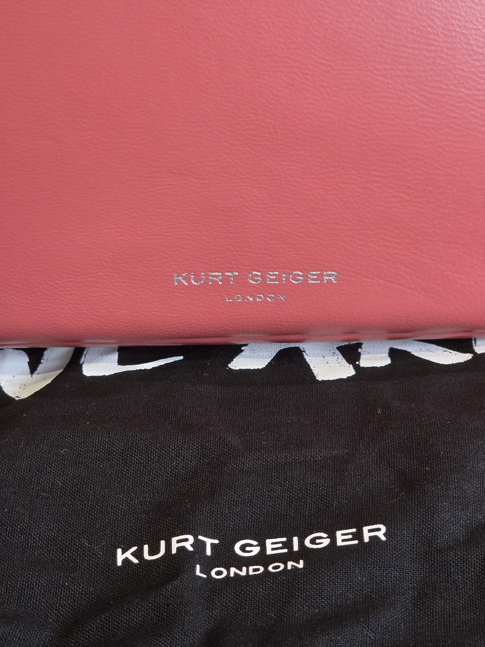 Kurt Geiger Kensington Drench Leather Shoulder Bag - Picture 10 of 14